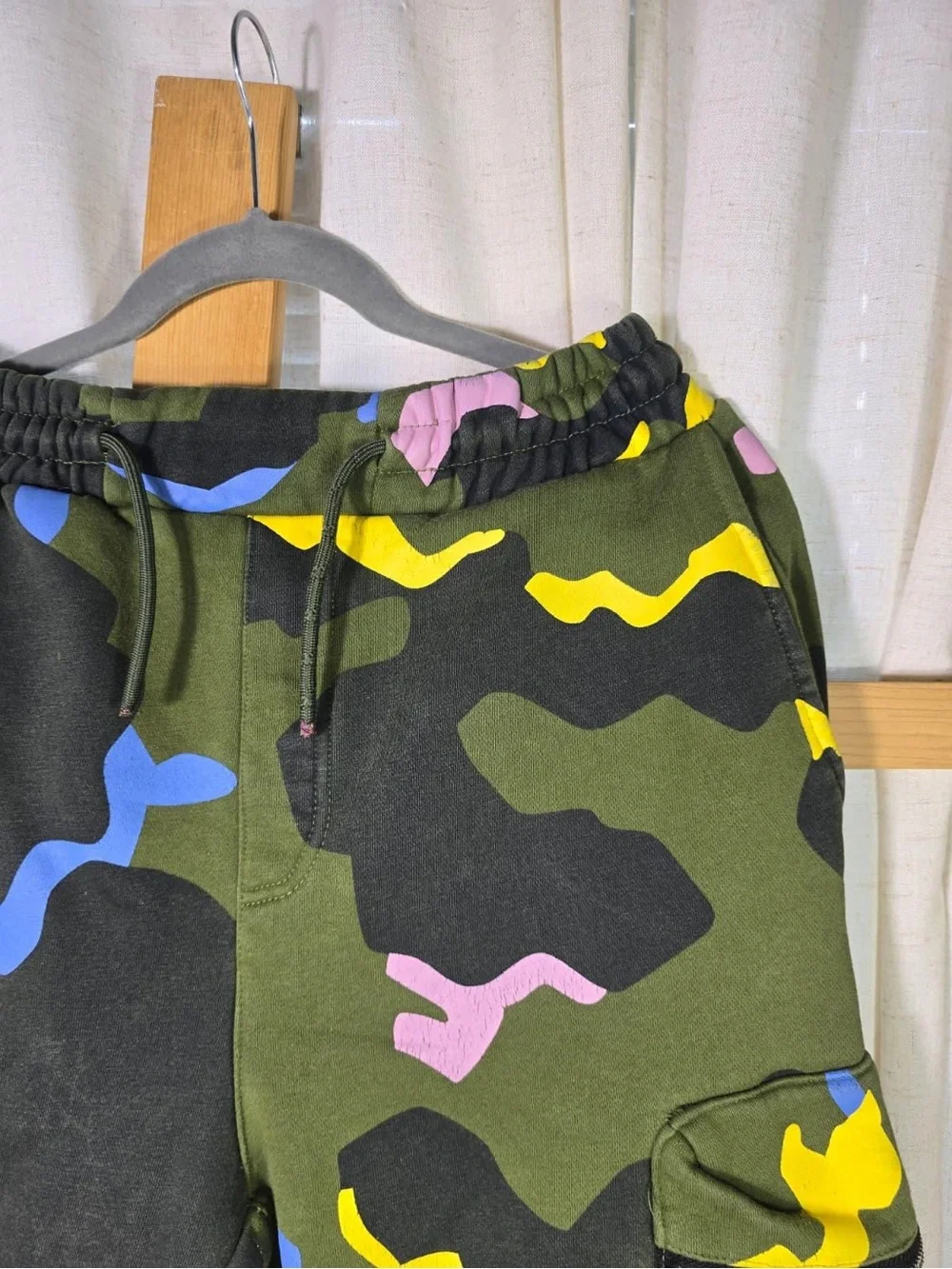 Create 2MRV Colorful Camo Cargo Joggers - Multicolor - Picture 7 of 7